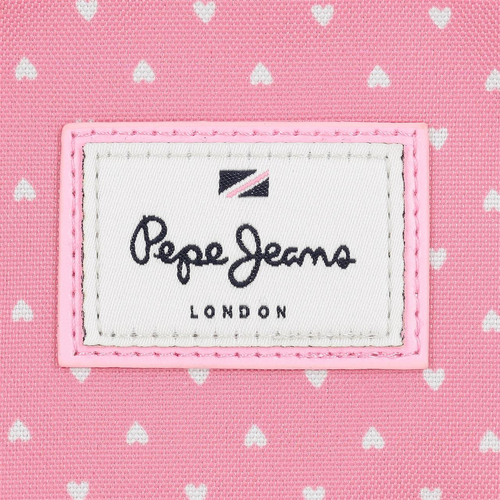 Pepe Jeans Noni Denim Triple Compartment Pencil Case - Детский пенал - изображение 5 | Labebe