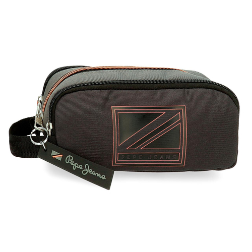 Pepe Jeans Cody Triple Zipper Pencil Case - საბავშვო პენალი - image 1 | Labebe