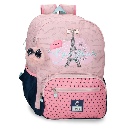 Enso Bonjour Two Compartment Laptop Backpack - Детский рюкзак - изображение 1 | Labebe