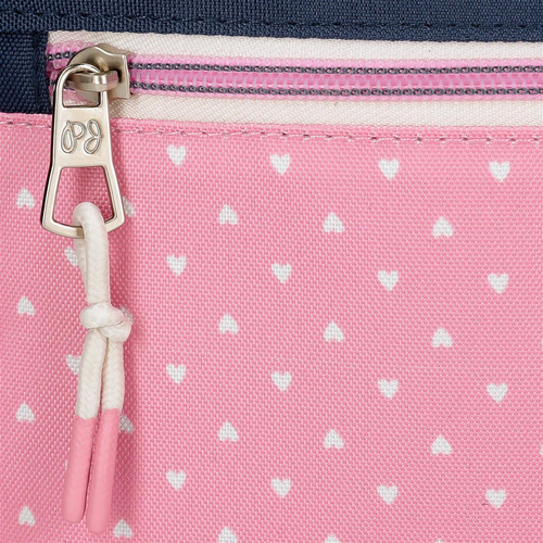 Pepe Jeans Noni Denim Triple Compartment Pencil Case - Детский пенал - изображение 7 | Labebe