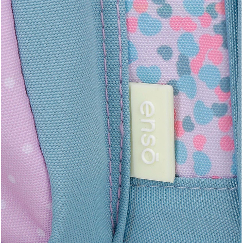 Enso Cute Girl Triple Zipper Pencil Case - Детский пенал - изображение 8 | Labebe