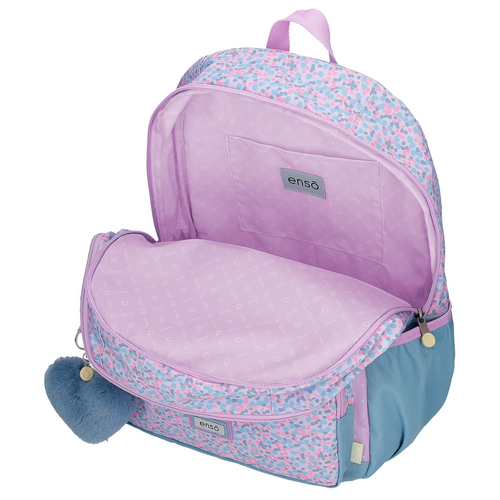Enso Cute Girl Backpack Double Compartment - Детский рюкзак - изображение 4 | Labebe
