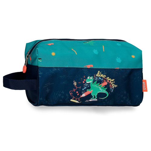 Enso Dino Artist Adaptable Toilet Bag - საბავშვო პენალი - image 1 | Labebe