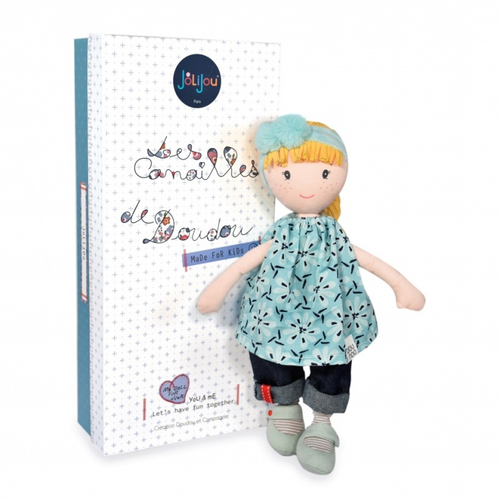 Jolijou Les Canailles Evy Amande - Мягкая детская кукла - изображение 1 | Labebe