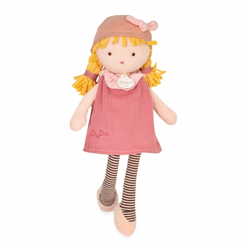 Jolijou Les Doucettes Eva Terracota - Мягкая детская кукла - изображение 2 | Labebe