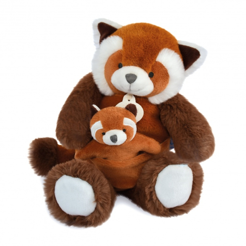 Unicef Red Panda Plush Baby And I - რბილი სათამაშო - image 2 | Labebe