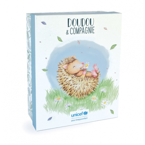 Unicef Hedgehog Plush Baby And I - რბილი სათამაშო - image 3 | Labebe