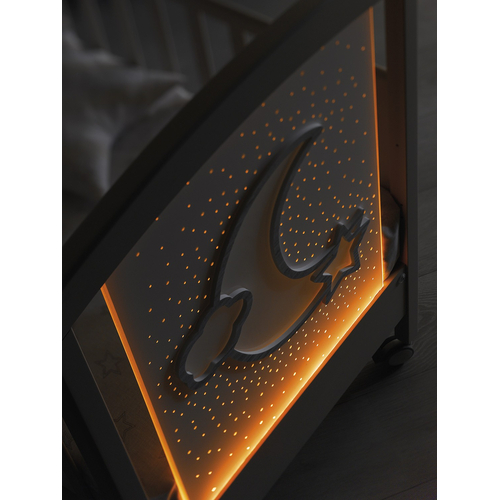 Erbesi Moon Bianco Wifi - Детская кроватка на колесиках - изображение 9 | Labebe