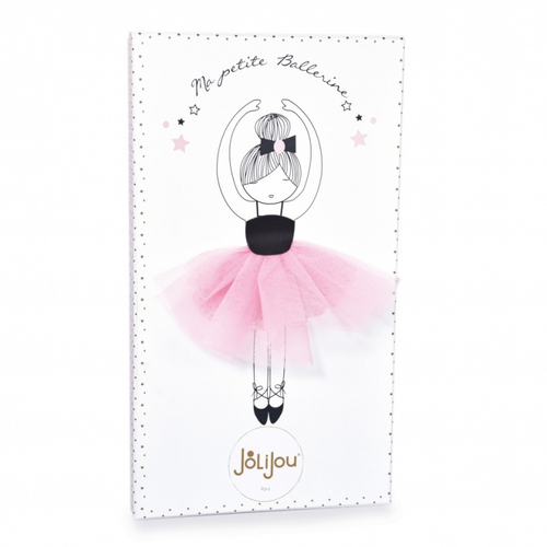Jolijou Ma Petite Ballerine Margot Body Rose Clair - Мягкая детская кукла - изображение 3 | Labebe
