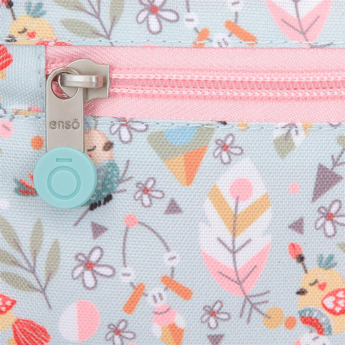 Enso Tropical Love Triple Compartment Pencil Case - საბავშვო პენალი - image 7 | Labebe