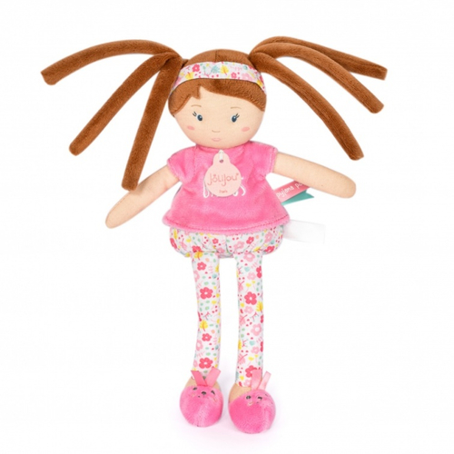 Jolijou Les Pipelettes Double Modele T-Shirt Bisous - Мягкая детская кукла - изображение 3 | Labebe