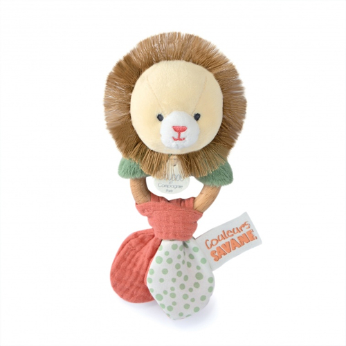 Lion Rattle - Soft teetheng toy - image 2 | Labebe