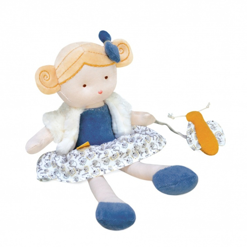 Jolijou Poupee Pollen En Coton Bio - Soft baby doll - image 2 | Labebe
