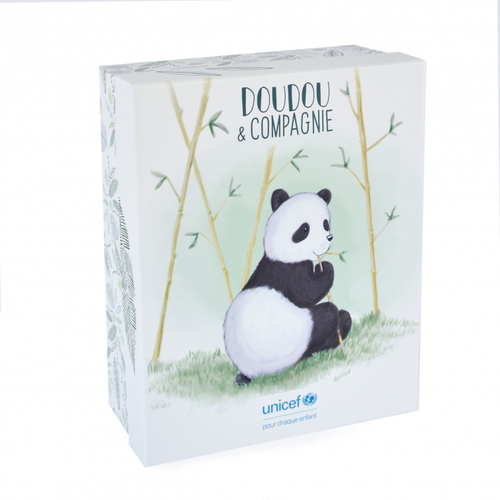 Unicef Panda Plush Baby And I - რბილი სათამაშო - image 3 | Labebe