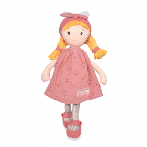 Jolijou Les Canailles Suzette Rose Clair - Мягкая детская кукла - изображение 2 | Labebe