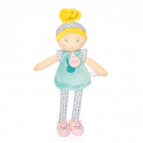 Jolijou Les Pipelettes Double Modele T-Shirt Bisous - Мягкая детская кукла - изображение 4 | Labebe