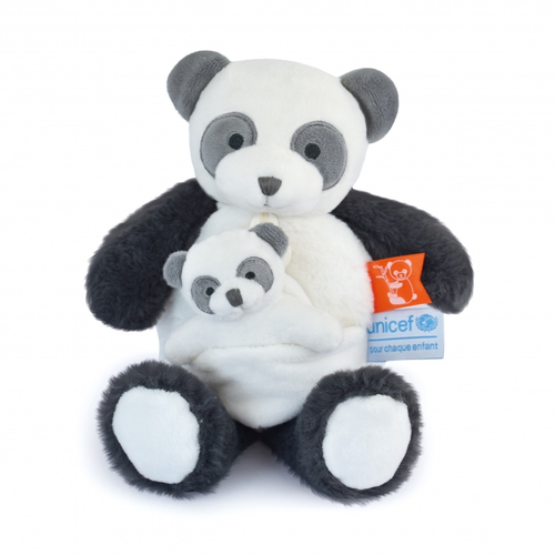 Unicef Panda Plush Baby And I - რბილი სათამაშო - image 2 | Labebe