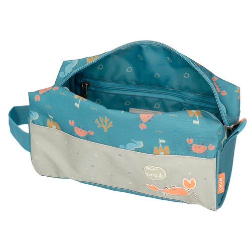Enso Mr Crab Toiletry Bag - Детский пенал - изображение 4 | Labebe