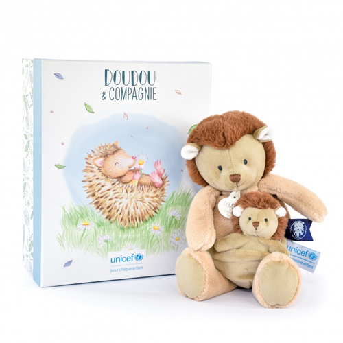 Unicef Hedgehog Plush Baby And I - რბილი სათამაშო - image 1 | Labebe
