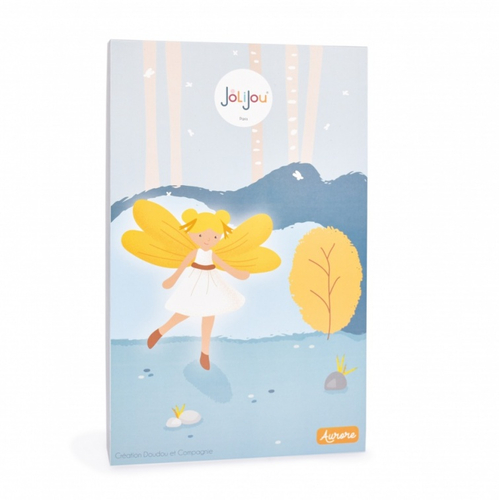 Jolijou Les Fees De La Foret Aurore Ailes Jaunes - რბილი სათამაშო თოჯინა - image 3 | Labebe