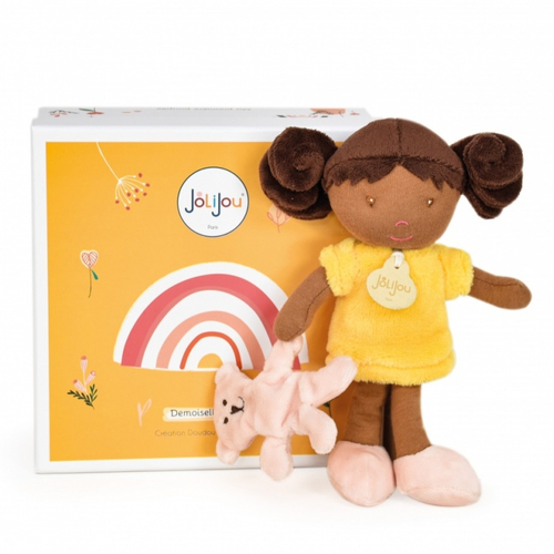 Jolijou Ma Premiere Poupee Vanille - Soft baby doll - image 1 | Labebe