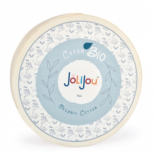 Jolijou Les Joliflores En Coton Bio Bleuette Bleue - Мягкая детская кукла - изображение 3 | Labebe