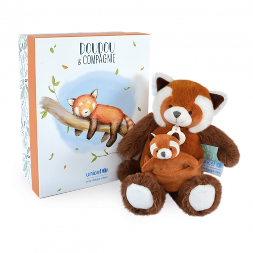 Unicef Red Panda Plush Baby And I - რბილი სათამაშო - image 1 | Labebe