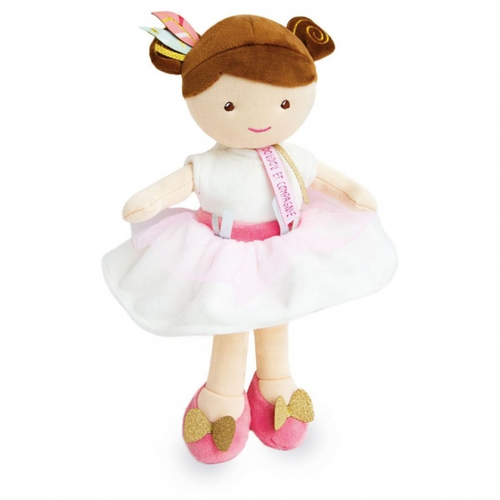 Jolijou Les Princesses Ombelline Cheveux Bruns - Мягкая детская кукла - изображение 2 | Labebe