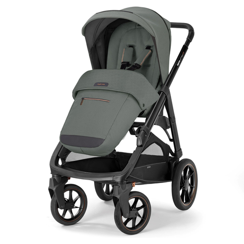 Inglesina Aptica XT Darwin RC Taiga Green - Baby modular stroller with a car seat and bassinet stand - image 3 | Labebe