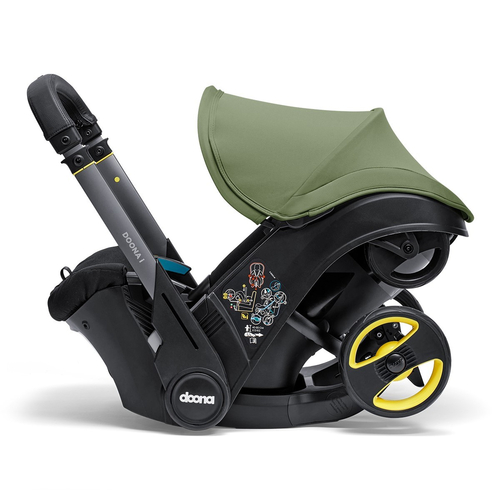 Doona i Desert Green - ავტომანქანის სავარძელი და ეტლი - image 4 | Labebe