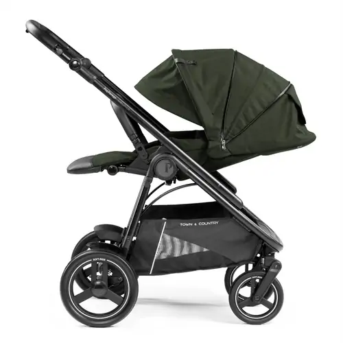 Peg Perego Veloce Town & Country Green - Baby modular system stroller with a car seat - image 39 | Labebe