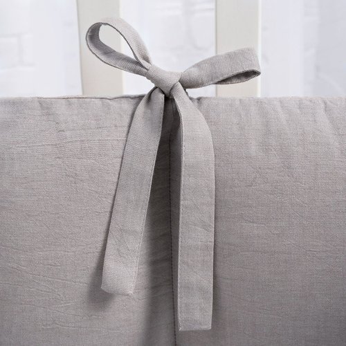 Perina Soft Cotton Grey - Side Bumpers for baby cot - image 8 | Labebe