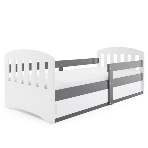 Interbeds Classic Graphite - Wooden bed for teens with an integrated storage box - image 3 | Labebe