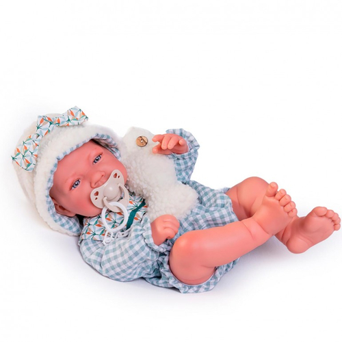Antonio Juan Recien Nacido Con Pez De Borreguillo - Handmade Doll - image 2 | Labebe