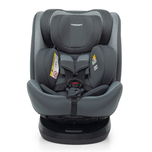 Foppa Pedretti Circle 360 i-Size Silver - ავტომანქანის საბავშვო სავარძელი - image 15 | Labebe