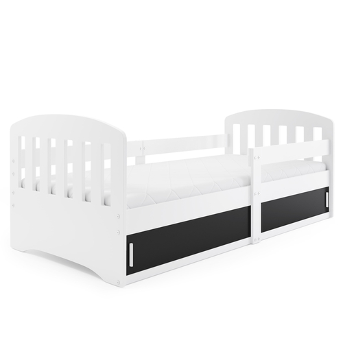 Interbeds Classic White - Wooden bed for teens with an integrated storage box - image 3 | Labebe