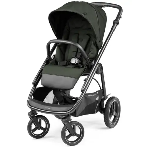 Peg Perego Veloce Town & Country Green - Детская модульная коляска-трансформер с автолюлькой - изображение 40 | Labebe