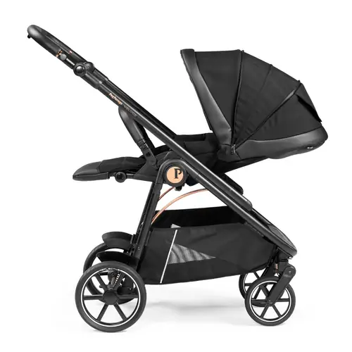 Peg Perego Veloce Bronze Noir - Baby modular system stroller with a car seat - image 41 | Labebe