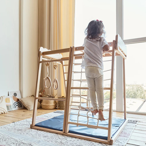 Indoor Jungle Gym For Kids - ხის საბავშვო სპორტული დარბაზი - image 9 | Labebe