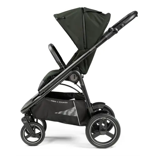 Peg Perego Veloce Town & Country Green - Baby modular system stroller with a car seat - image 55 | Labebe