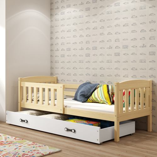 Interbeds Kubus Pine - Wooden bed for teens - image 1 | Labebe