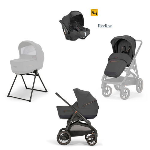 Inglesina Aptica XT Darwin RC Magnet Grey - Baby modular stroller with a car seat and bassinet stand - image 6 | Labebe