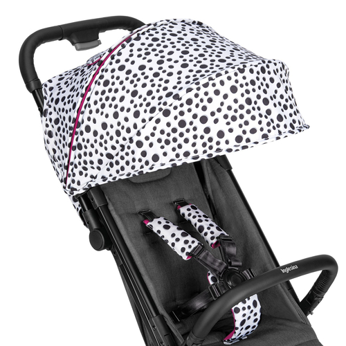 Inglesina Quid 2 Stroller Polka Dot White - საბავშვო სასეირნო ეტლი - image 3 | Labebe