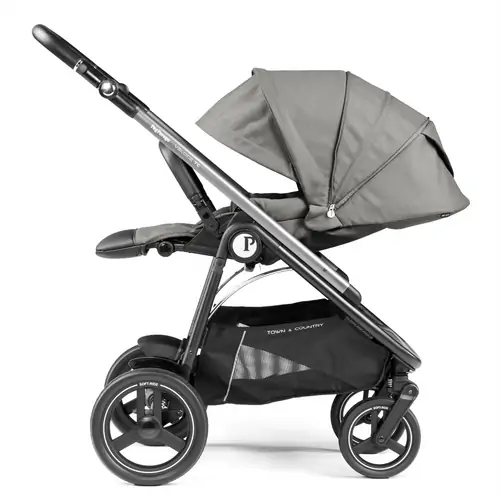 Peg Perego Veloce Town & Country Mercury - Baby modular system stroller with a car seat - image 40 | Labebe