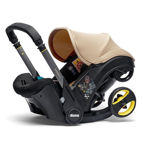 Doona i Sahara Sand - ავტომანქანის სავარძელი და ეტლი - image 6 | Labebe