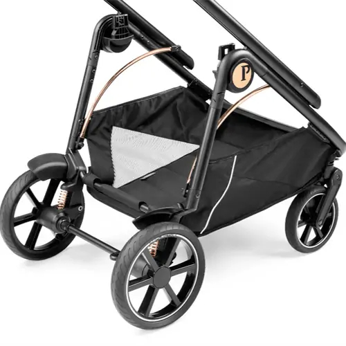 Peg Perego Veloce Bronze Noir - Baby modular system stroller with a car seat - image 43 | Labebe