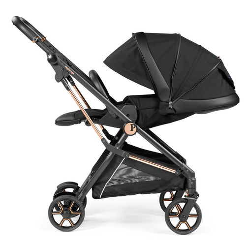 Peg Perego Vivace Bronze Noir - Baby modular stroller with the reversible seat - image 3 | Labebe