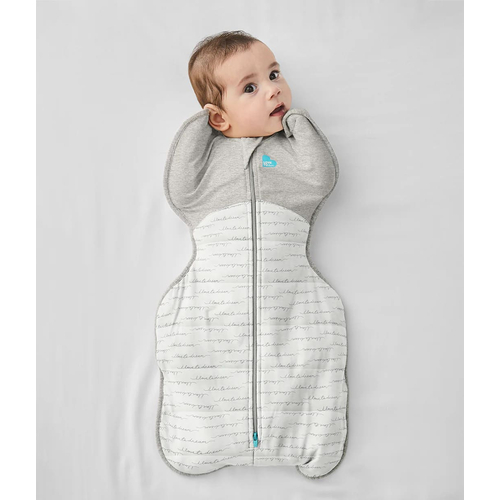 Love To Dream Swaddle Up 2.5T Quilted Stretch Cotton Dreamer WHT M - Детский спальный мешок - изображение 5 | Labebe