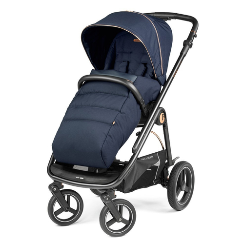 Peg Perego Veloce Town & Country Blue Shine - Baby modular system stroller with a car seat - image 3 | Labebe