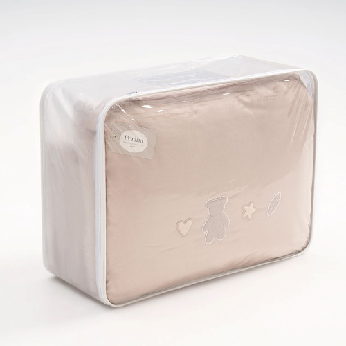 Perina Teddy Sateen Collection Sand - Baby bedding set - image 10 | Labebe